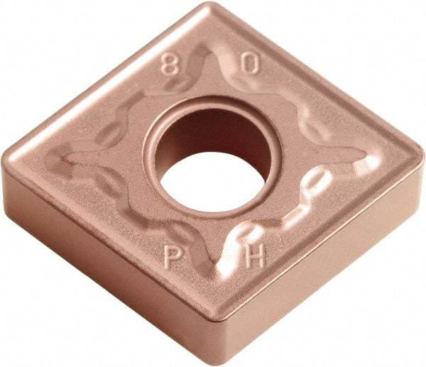 Kyocera - CNMG433 PH Grade CA315 Carbide Turning Insert - TiCN/Al2O3 Finish, 80° Diamond, 1/2" Inscr Circle, 3/16" Thick, 3/64" Corner Radius - Americas Industrial Supply