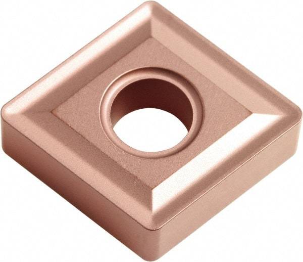 Kyocera - CNMG431 NONE Grade CA320 Carbide Turning Insert - TiCN/Al2O3 Finish, 80° Diamond, 1/2" Inscr Circle, 3/16" Thick, 1/64" Corner Radius - Americas Industrial Supply