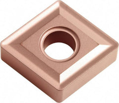 Kyocera - CNMG643 NONE Grade CA315 Carbide Turning Insert - TiCN/Al2O3 Finish, 80° Diamond, 3/4" Inscr Circle, 1/4" Thick, 3/64" Corner Radius - Americas Industrial Supply