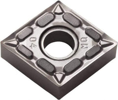 Kyocera - CNMG432 MQ Grade PR015S Carbide Turning Insert - Megacoat Hard Finish, 80° Diamond, 1/2" Inscr Circle, 3/16" Thick, 1/32" Corner Radius - Americas Industrial Supply