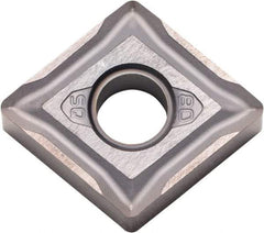 Kyocera - CNMG543 SQ Grade PR015S Carbide Turning Insert - Megacoat Hard Finish, 80° Diamond, 5/8" Inscr Circle, 1/4" Thick, 3/64" Corner Radius - Americas Industrial Supply