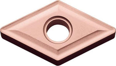 Kyocera - DNMG431 NONE Grade CA310 Carbide Turning Insert - TiCN/Al2O3 Finish, 55° Diamond, 1/2" Inscr Circle, 3/16" Thick, 1/64" Corner Radius - Americas Industrial Supply