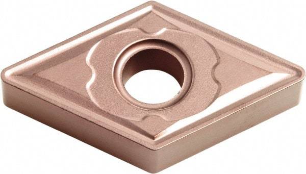 Kyocera - DNMG433 C Grade CA315 Carbide Turning Insert - TiCN/Al2O3 Finish, 55° Diamond, 1/2" Inscr Circle, 3/16" Thick, 3/64" Corner Radius - Americas Industrial Supply