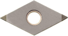 Kyocera - DNGA432 ME Grade KBN05M CBN Turning Insert - Megacoat Finish, 55° Diamond, 1/2" Inscr Circle, 3/16" Thick, 1/32" Corner Radius - Americas Industrial Supply