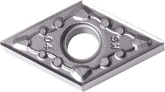 Kyocera - DNMG433 MS Grade PR015S Carbide Turning Insert - Megacoat Hard Finish, 55° Diamond, 1/2" Inscr Circle, 3/16" Thick, 3/64" Corner Radius - Americas Industrial Supply
