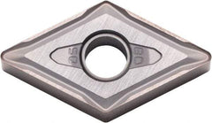 Kyocera - DNMG431 Grade PR015S Carbide Turning Insert - Megacoat Hard Finish, 55° Diamond, 1/2" Inscr Circle, 3/16" Thick, 1/64" Corner Radius - Americas Industrial Supply