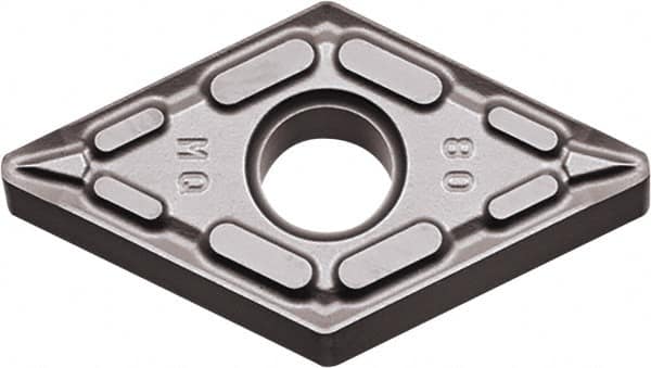 Kyocera - DNMG432 MQ Grade PR015S Carbide Turning Insert - Megacoat Hard Finish, 55° Diamond, 1/2" Inscr Circle, 3/16" Thick, 1/32" Corner Radius - Americas Industrial Supply