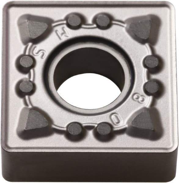 Kyocera - SNMG432 MS Grade PR015S Carbide Turning Insert - Megacoat Hard Finish, 90° Square, 1/2" Inscr Circle, 3/16" Thick, 1/32" Corner Radius - Americas Industrial Supply