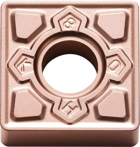 Kyocera - SNMG432 KH Grade CA320 Carbide Turning Insert - TiCN/Al2O3 Finish, 90° Square, 1/2" Inscr Circle, 3/16" Thick, 1/32" Corner Radius - Americas Industrial Supply