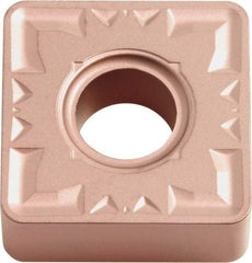 Kyocera - SNMG433 ZS Grade CA310 Carbide Turning Insert - TiCN/Al2O3 Finish, 90° Square, 1/2" Inscr Circle, 3/16" Thick, 3/64" Corner Radius - Americas Industrial Supply
