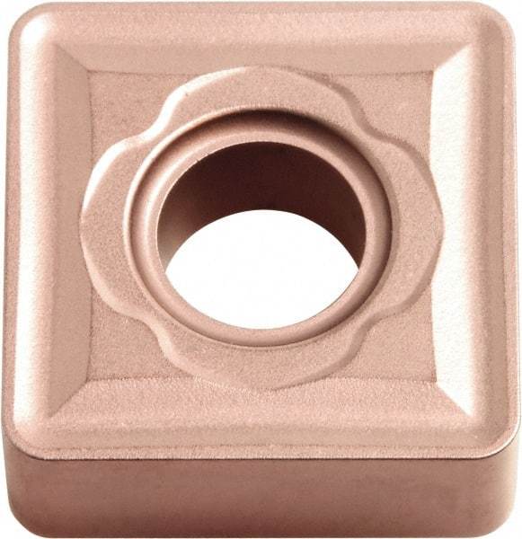 Kyocera - SNMG433 C Grade CA310 Carbide Turning Insert - TiCN/Al2O3 Finish, 90° Square, 1/2" Inscr Circle, 3/16" Thick, 3/64" Corner Radius - Americas Industrial Supply