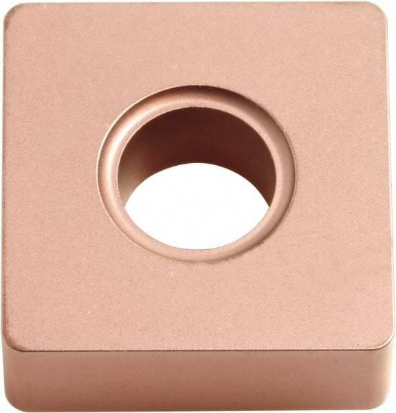 Kyocera - SNMA432 NONE Grade CA320 Carbide Turning Insert - TiCN/Al2O3 Finish, 90° Square, 1/2" Inscr Circle, 3/16" Thick, 1/32" Corner Radius - Americas Industrial Supply
