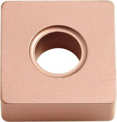 Kyocera - SNMA431 NONE Grade CA320 Carbide Turning Insert - TiCN/Al2O3 Finish, 90° Square, 1/2" Inscr Circle, 3/16" Thick, 1/64" Corner Radius - Americas Industrial Supply