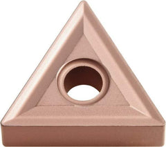 Kyocera - TNMG331 NONE Grade CA310 Carbide Turning Insert - TiCN/Al2O3 Finish, 60° Triangle, 3/8" Inscr Circle, 3/16" Thick, 1/64" Corner Radius - Americas Industrial Supply