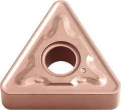 Kyocera - TNMG333 PH Grade CA315 Carbide Turning Insert - TiCN/Al2O3 Finish, 60° Triangle, 3/8" Inscr Circle, 3/16" Thick, 3/64" Corner Radius - Americas Industrial Supply