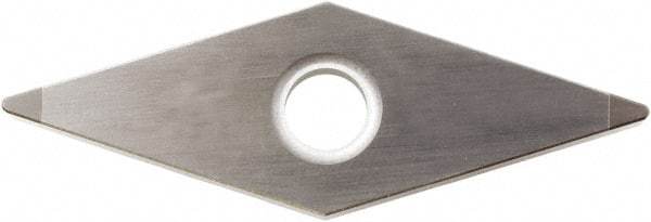 Kyocera - VNGA331 ME Grade KBN05M CBN Turning Insert - Megacoat Finish, 35° Diamond, 3/8" Inscr Circle, 3/16" Thick, 1/64" Corner Radius - Americas Industrial Supply