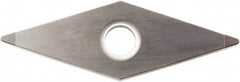 Kyocera - VNGA331 ME Grade KBN05M CBN Turning Insert - Megacoat Finish, 35° Diamond, 3/8" Inscr Circle, 3/16" Thick, 1/64" Corner Radius - Americas Industrial Supply