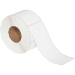 Value Collection - Pack of 4 Rolls, 600 Labels per Roll, 4" x 10" White Matte Coated Facestock Thermal Labels - Americas Industrial Supply