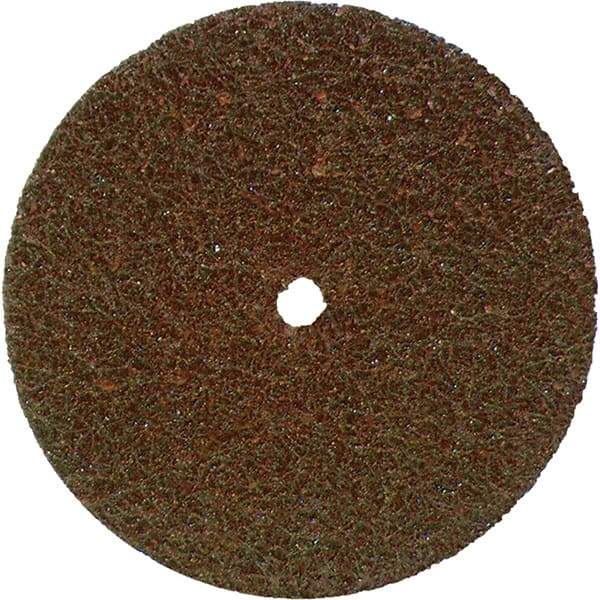 Norton - 7" Diam, Aluminum Oxide Hook & Loop Disc - Coarse Grade, Nonwoven, - Americas Industrial Supply