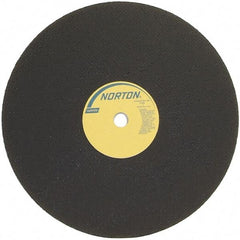 Norton - 30" Ceramic Cutoff Wheel - 1/4" Thick, 1-3/4" Arbor - Americas Industrial Supply