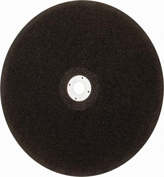 Norton - 14" Aluminum Oxide Cutoff Wheel - 1/8" Thick, 1" Arbor - Americas Industrial Supply