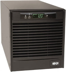 Tripp-Lite - 20 Amp, 3,000 VA, Tower & Rack Mount Online Backup Uninterruptible Power Supply - Backup 4.1 min with Full Load & 13.8 min with Half Load, 120 VAC Input & Output, 2,700 Watt Output, 1 Phases, 9 Outlets - Americas Industrial Supply