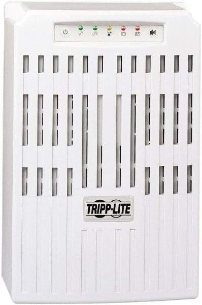 Tripp-Lite - 20 Amp, 2,200 VA, Tower Mount Line Interactive Backup Uninterruptible Power Supply - Backup 7 min with Full Load & 16.2 min with Half Load, 230 Volt Input & Output, 1,600 Watt Output, 1 Phases, 8 Outlets - Americas Industrial Supply