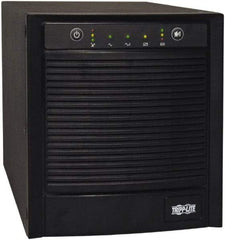 Tripp-Lite - 20 Amp, 3,000 VA, Tower Mount Line Interactive Backup Uninterruptible Power Supply - Backup 3-1/2 min with Full Load & 10 min with Half Load, 120 VAC Input & Output, 2,250 Watt Output, 1 Phases, 8 Outlets - Americas Industrial Supply