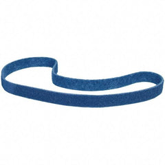 Norton - 1" Wide x 132" OAL, Aluminum Oxide Abrasive Belt - Aluminum Oxide, Very Fine, Nonwoven, Y Weighted Cloth Backing - Americas Industrial Supply