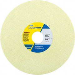 Norton - 8" Diam x 1-1/4" Hole x 1/2" Thick, I Hardness, 46 Grit Surface Grinding Wheel - Ceramic, Type 1, Coarse Grade, 3,105 Max RPM - Americas Industrial Supply