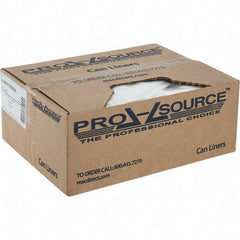 PRO-SOURCE - 24 Gal Capacity, Clear, Linear Low-Denstiy Polyethylene (LLDPE), Hazardous Waste Bag - 4 mil Thick x 18" Wide x 30" High, Flat Pack - Americas Industrial Supply