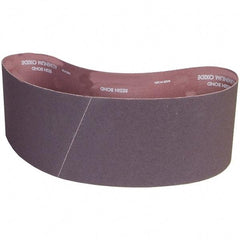 Norton - 6" Wide x 48" OAL, 120 Grit, Aluminum Oxide Abrasive Belt - Aluminum Oxide, Coated, X Weighted Cloth Backing - Americas Industrial Supply