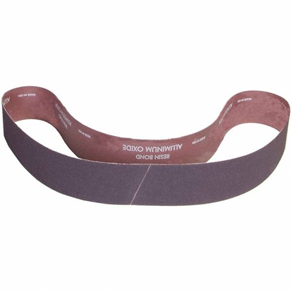 Norton - 2" Wide x 42" OAL, 180 Grit, Aluminum Oxide Abrasive Belt - Aluminum Oxide, Coated, X Weighted Cloth Backing - Americas Industrial Supply