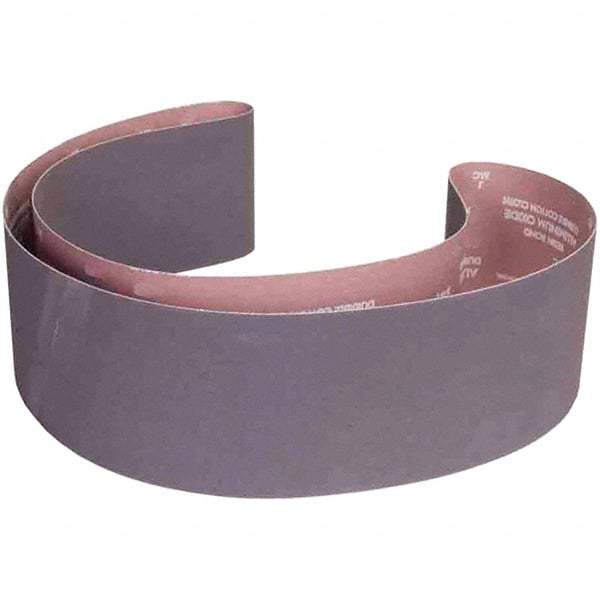 Norton - 6" Wide x 78-3/4" OAL, 36 Grit, Aluminum Oxide Abrasive Belt - Aluminum Oxide, Coated, X Weighted Cloth Backing - Americas Industrial Supply