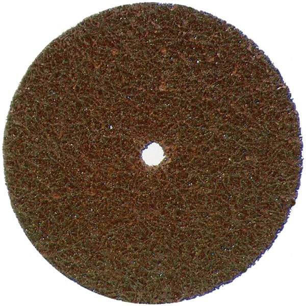 Norton - 5" Diam, Aluminum Oxide Hook & Loop Disc - Coarse Grade, Nonwoven, - Americas Industrial Supply