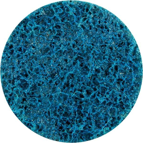 Norton - 4" Diam, Aluminum Oxide Hook & Loop Disc - Very Fine Grade, Nonwoven, - Americas Industrial Supply