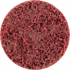 Norton - 7" Diam, Aluminum Oxide Hook & Loop Disc - Medium Grade, Nonwoven, - Americas Industrial Supply