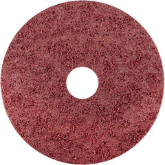 Norton - 4-1/2" Diam, Aluminum Oxide Hook & Loop Disc - Medium Grade, Nonwoven, - Americas Industrial Supply
