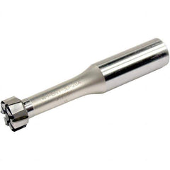 Iscar - Axial Clamp, Straight Shank Modular Reamer Body - 31.75mm Shank Diam, 2.36" Shank Length, 12.88" OAL, 267.21mm Body Length, 25.4mm Reamer Head Diam Compatibility, Right Hand Cut - Americas Industrial Supply