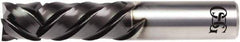 OSG - 1/4" Cutting Diam x 3/4" Length of Cut, 4 Flute, Spiral Router Bit - Diamond Coated, Right Hand Cut, Solid Carbide, 3" OAL x 1/4" Shank Diam, Compression, 45° Helix Angle - Americas Industrial Supply