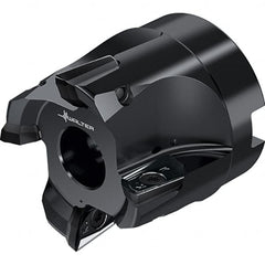 Walter - 3 Inserts, 40mm Cut Diam, 16mm Arbor Diam, Indexable Square-Shoulder Face Mill - 0° Lead Angle, 50mm High, Through Coolant, Series M2131-B1 - Americas Industrial Supply