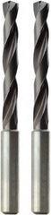 Seco - Letter P 140° Solid Carbide Jobber Drill - TiAlN Finish, Right Hand Cut, Spiral Flute, Cylindrical Shank, 118mm OAL, Standard Point - Americas Industrial Supply