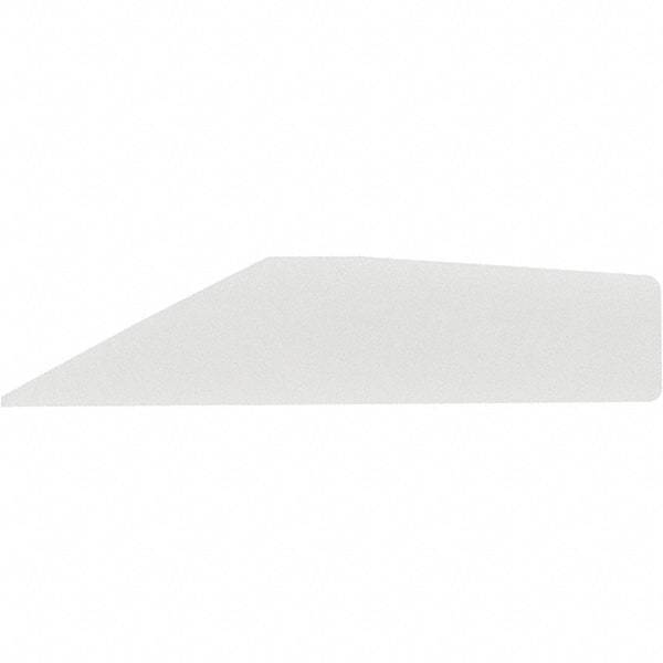 Noga - T80 Bi-Directional Ceramic Deburring Scraper Blade - Flat Blade Cross Section - Americas Industrial Supply