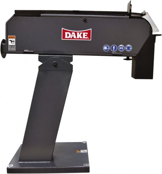 Dake - 79" Long x 3" Wide Belt Grinder - 4 hp, 220 Volts - Americas Industrial Supply