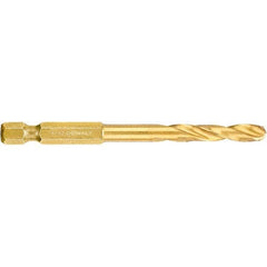 DeWALT - 7/32" High Speed Steel, 135° Point, Straight Shank Maintenance Drill Bit - Americas Industrial Supply