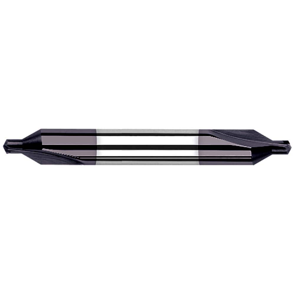 Harvey Tool - #1 100° 1/8" Body Diam Solid Carbide Combo Drill & Countersink - Exact Industrial Supply