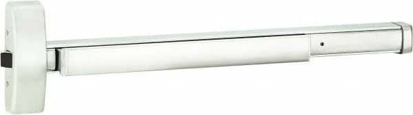 Stanley - 2' 4" to 3' Door Width Rim Exit Device - Satin Stainless Steel Finish - Americas Industrial Supply