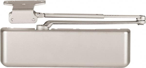 Stanley - Multi-Size Closer Manual Damper - Aluminum Finish, Non-Handed - Americas Industrial Supply