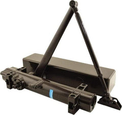 Stanley - Multi-Size Closer Manual Damper - Dark Bronze Finish, Non-Handed - Americas Industrial Supply