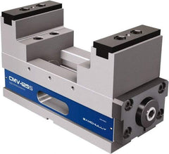 Samchully - 125mm Jaw Width, 210mm Max Jaw Opening, 125mm Throat Depth, Manual Precision Self Centering Vise - Steel, 13.07" OAL x 4.92" OAW x 7.2834" OAH - Americas Industrial Supply